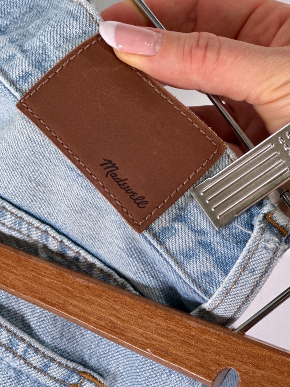 Madewell The Perfect Summer Jean High Rise Distressed Cotton Light Wash Denim 26 - Picture 8 of 13